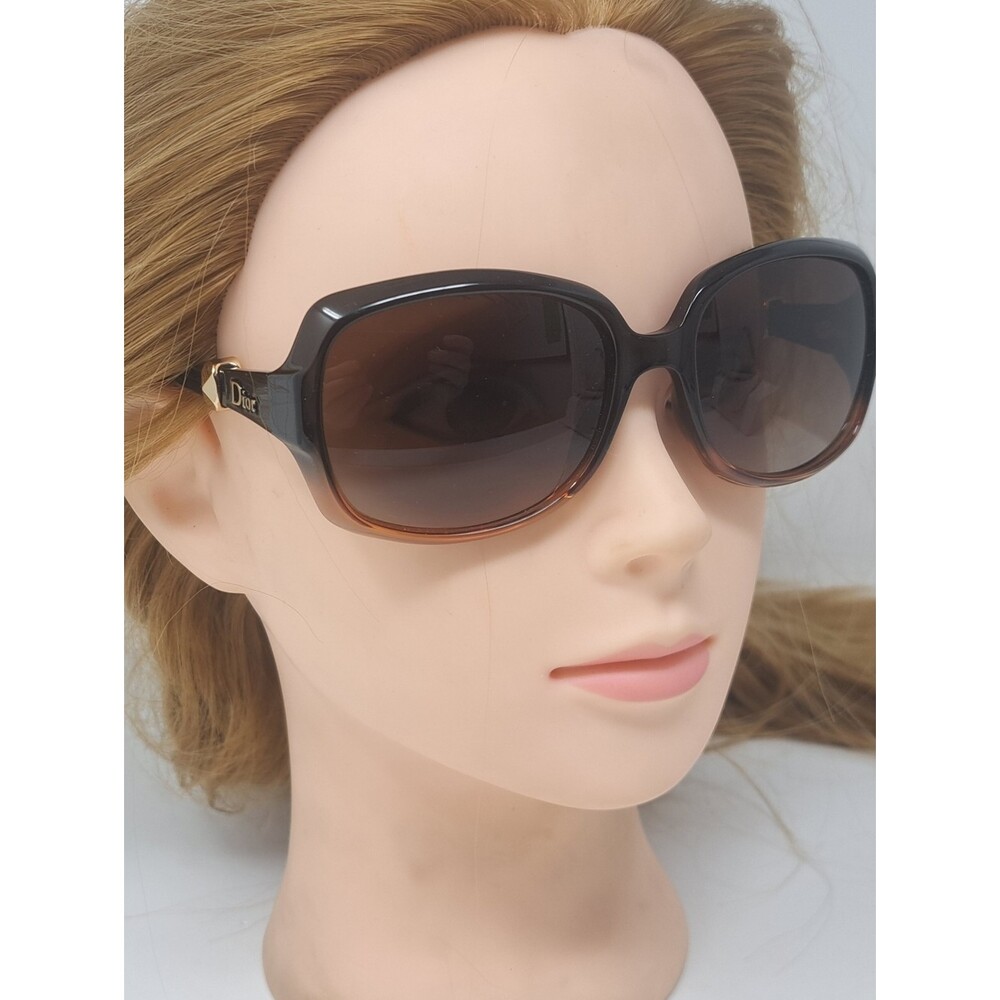 Christian Dior Women's Sunglasses Green Apricot Brown Mystery 2 WCKD8 56-17-130 - Picture 8 of 12